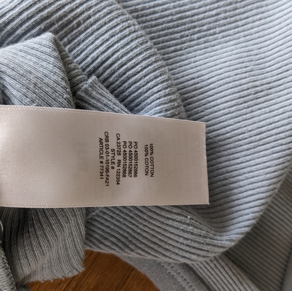 Aritzia Tna Ribbed Cropped Racer Tank - Picture 7 of 7